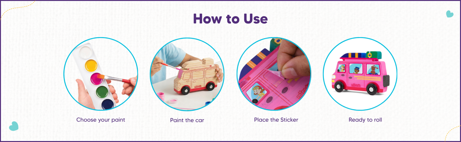 Mirada Caravan Camper DIY Craft Set
