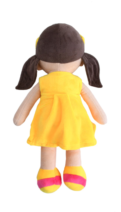 Mirada Yellow Sun Rag Doll Soft Toy - 38cm
