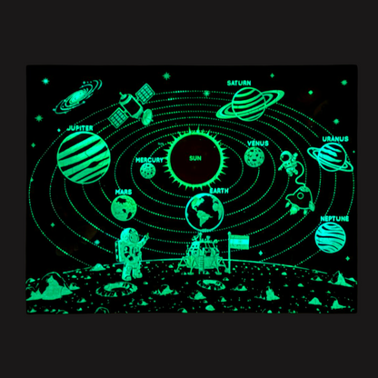 Mirada Glow in the Dark  Solar System Explorer