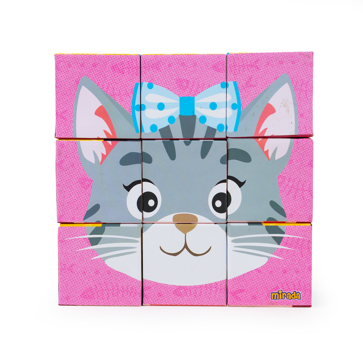 Mirada Animal Faces Puzzle Block
