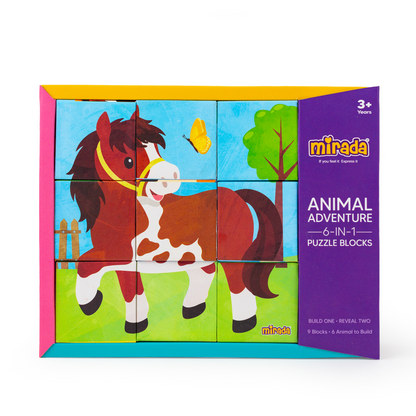 Mirada Animals Adventure Puzzle Block