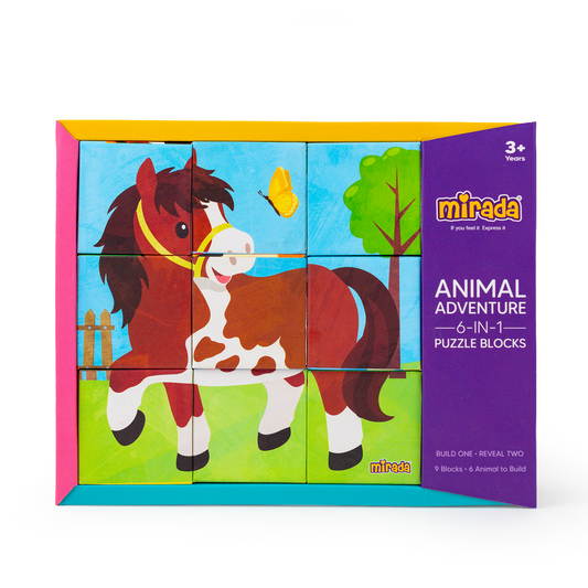 Mirada Animals Adventure Puzzle Block