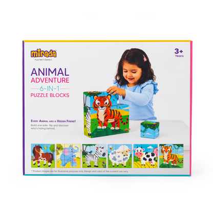 Mirada Animals Adventure Puzzle Block