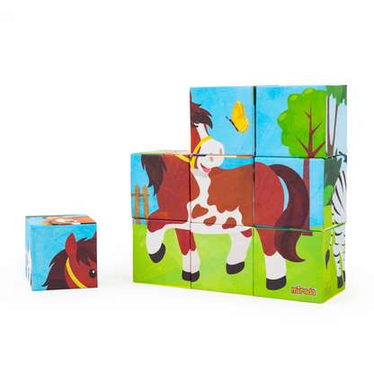 Mirada Animals Adventure Puzzle Block