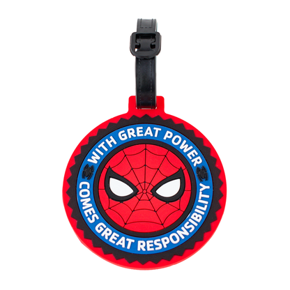 Mirada Marvel Spiderman Luggage Tag