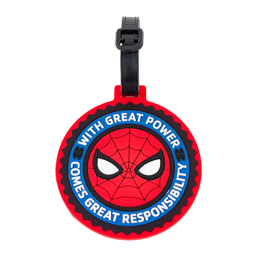 Mirada Marvel Spiderman Luggage Tag