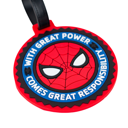 Mirada Marvel Spiderman Luggage Tag