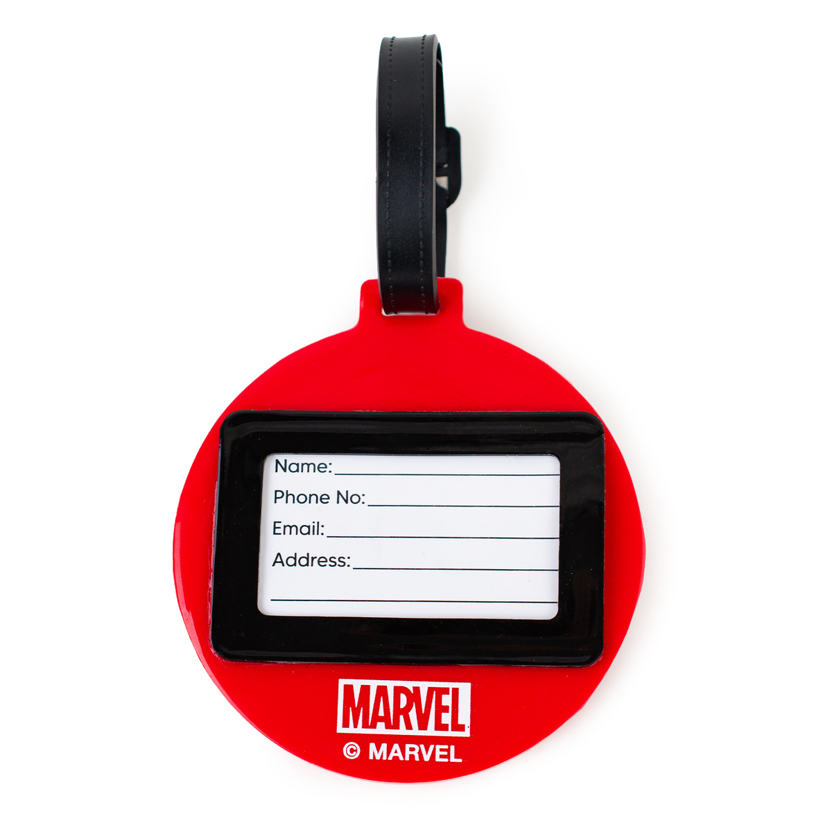 Mirada Marvel Spiderman Luggage Tag