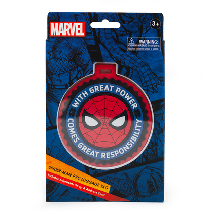 Mirada Marvel Spiderman Luggage Tag