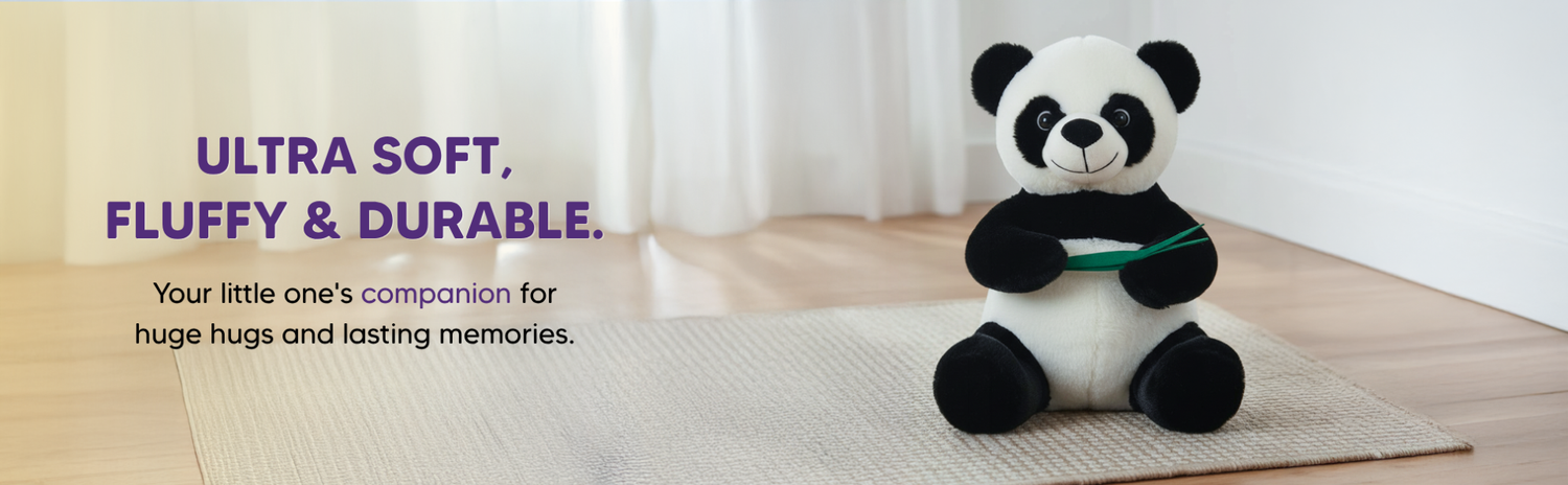 Mirada Panda Toy - Black – 35cm