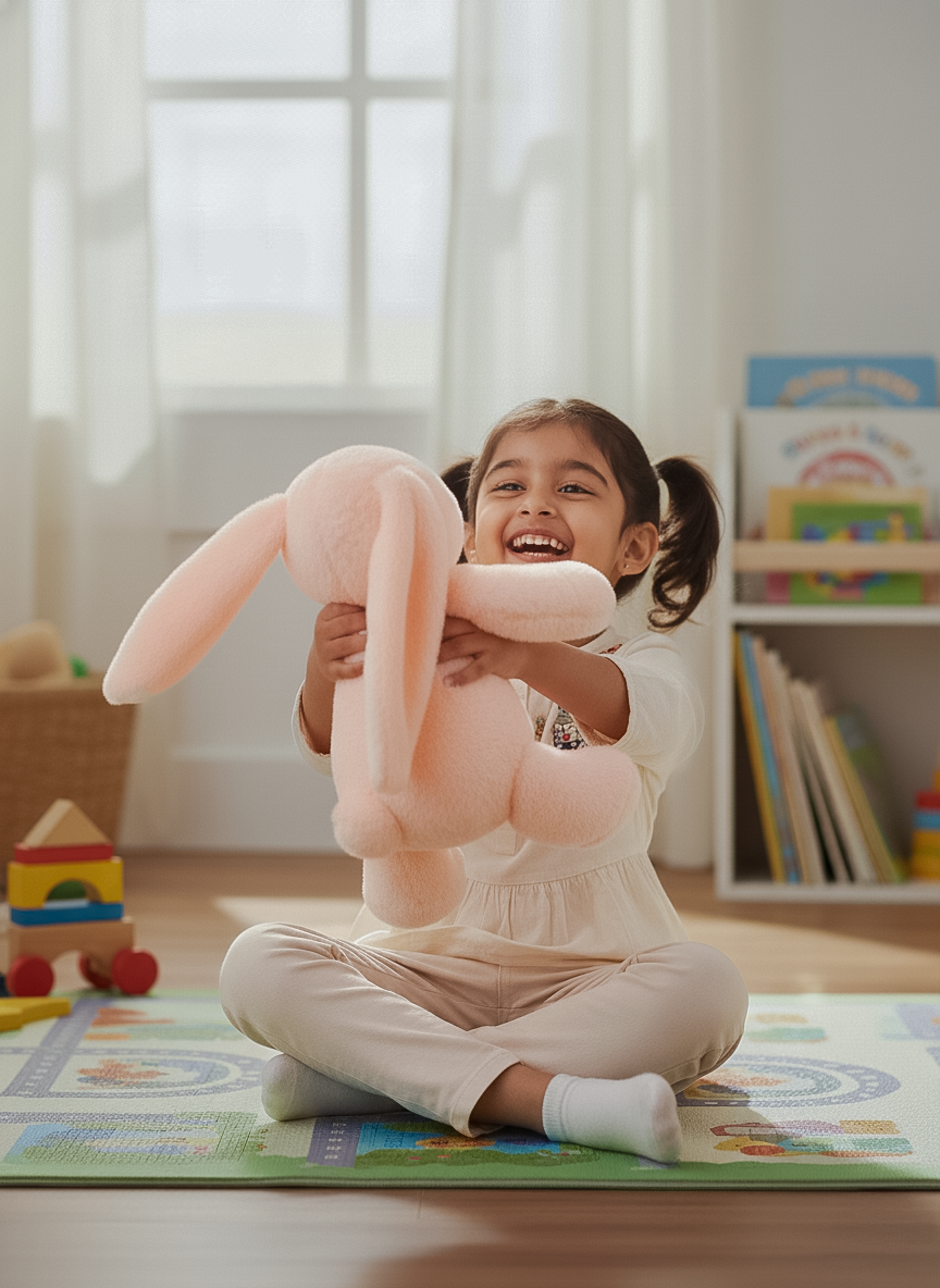 Mirada Bunny Toy - Peach – 35cm