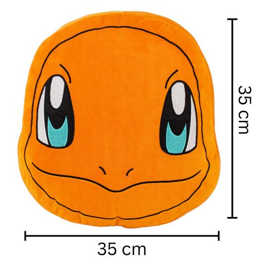 Mirada Orange Charmender Face Soft Toy - 35cm