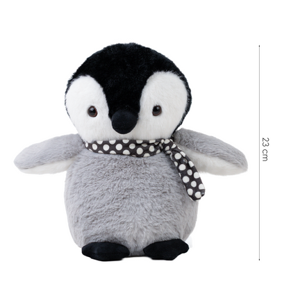 Mirada 23cm Standing Penguin with Scarf