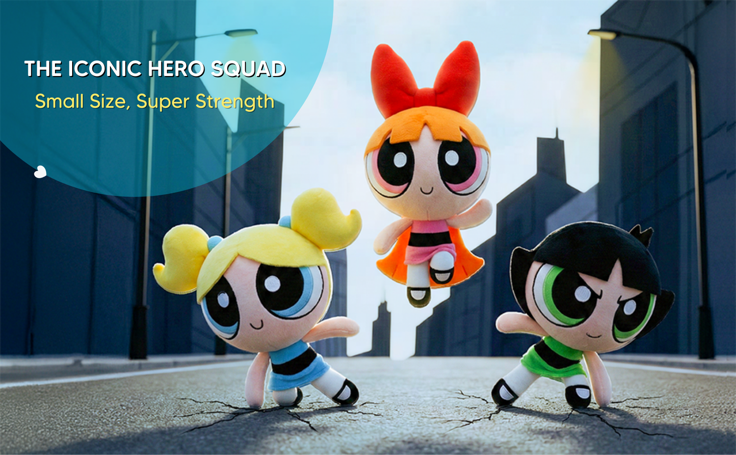 Mirada Power Puff Girls 28cm Blossom Toy