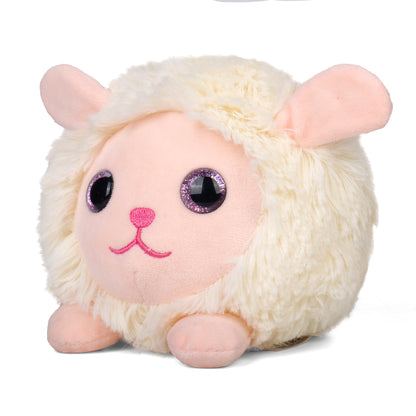 Mirada White Sheep Face Soft Toy - 14cm