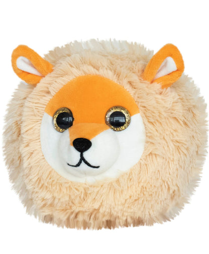 Mirada Brown Fox Face Soft Toy - 14cm