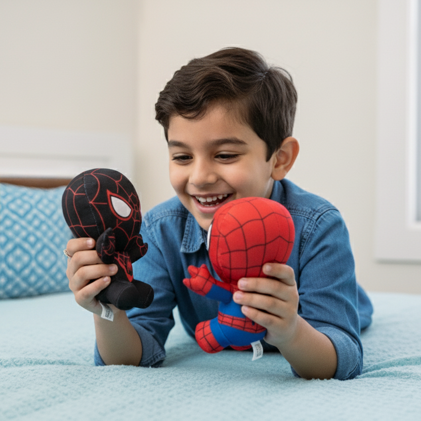 Mirada Marvel Black Spiderman Toy – 23cm