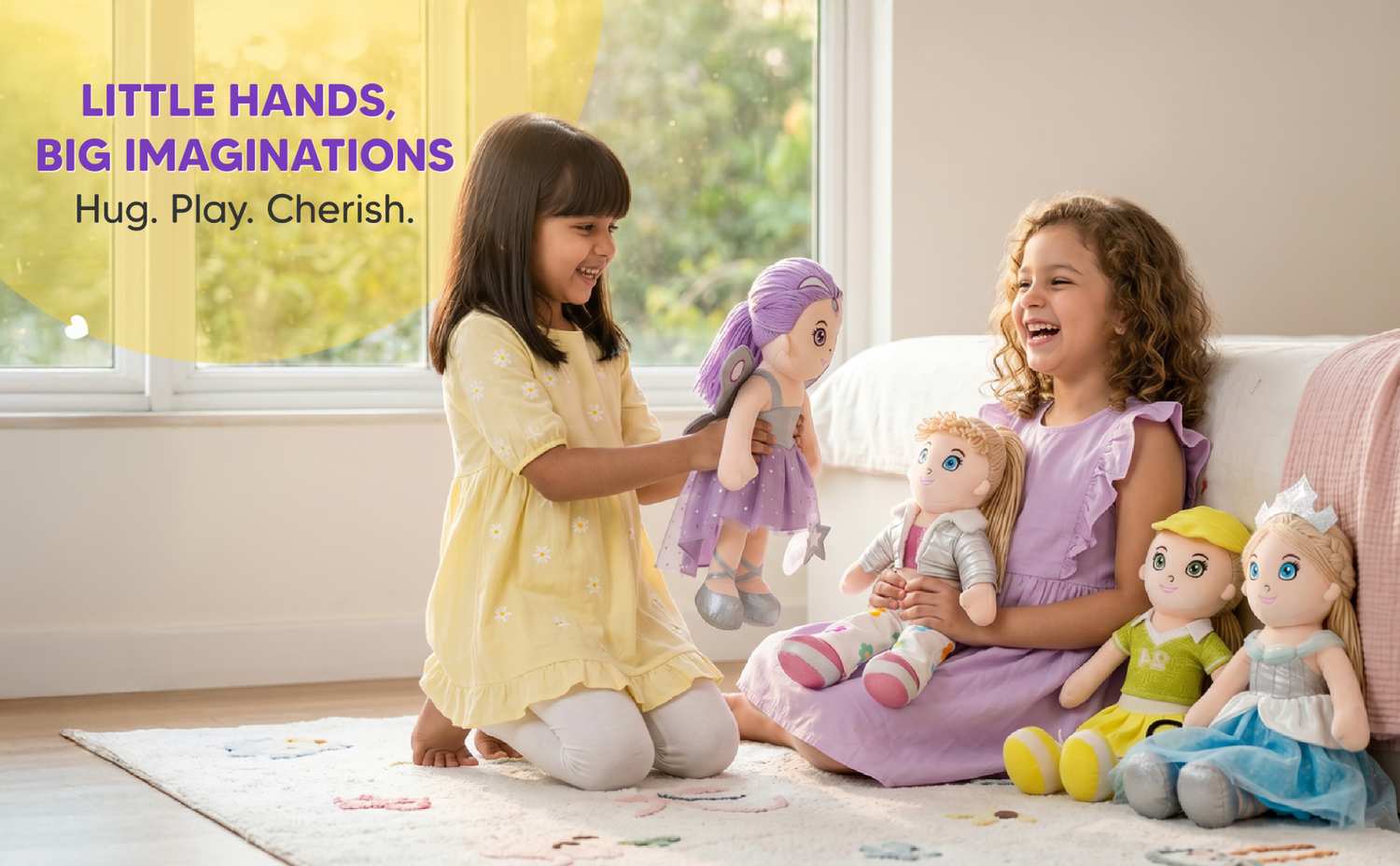 Mirada Fairy Doll Soft Toy – 50cm