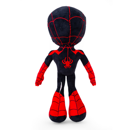 Mirada Marvel Black Spider-Man Huggable Plush Toy – 50cm | Official Licensed Large Soft Stuffed Superhero Toy for Kids & Boys | Big Cuddly Symbiote Suit Character | Great Gift for Birthday & Bedtime