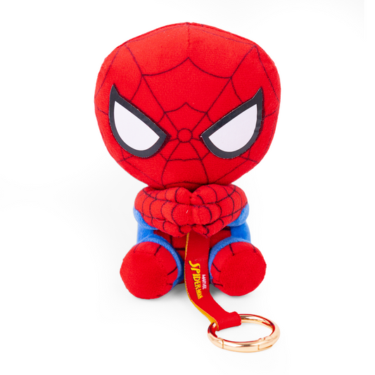 Mirada Marvel Official SpiderMan Bag Clip Plush Toy – 12cm