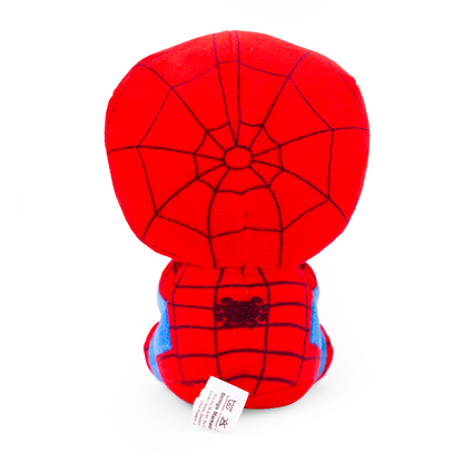 Mirada Marvel Spider-Man Bag Clip Plush Toy – 12cm | Official Licensed Mini Soft Stuffed Superhero Keychain for Kids & Boys | Cute Clip-On Character Toy | Fun Gift for School Bags & Birthday Return Gifts