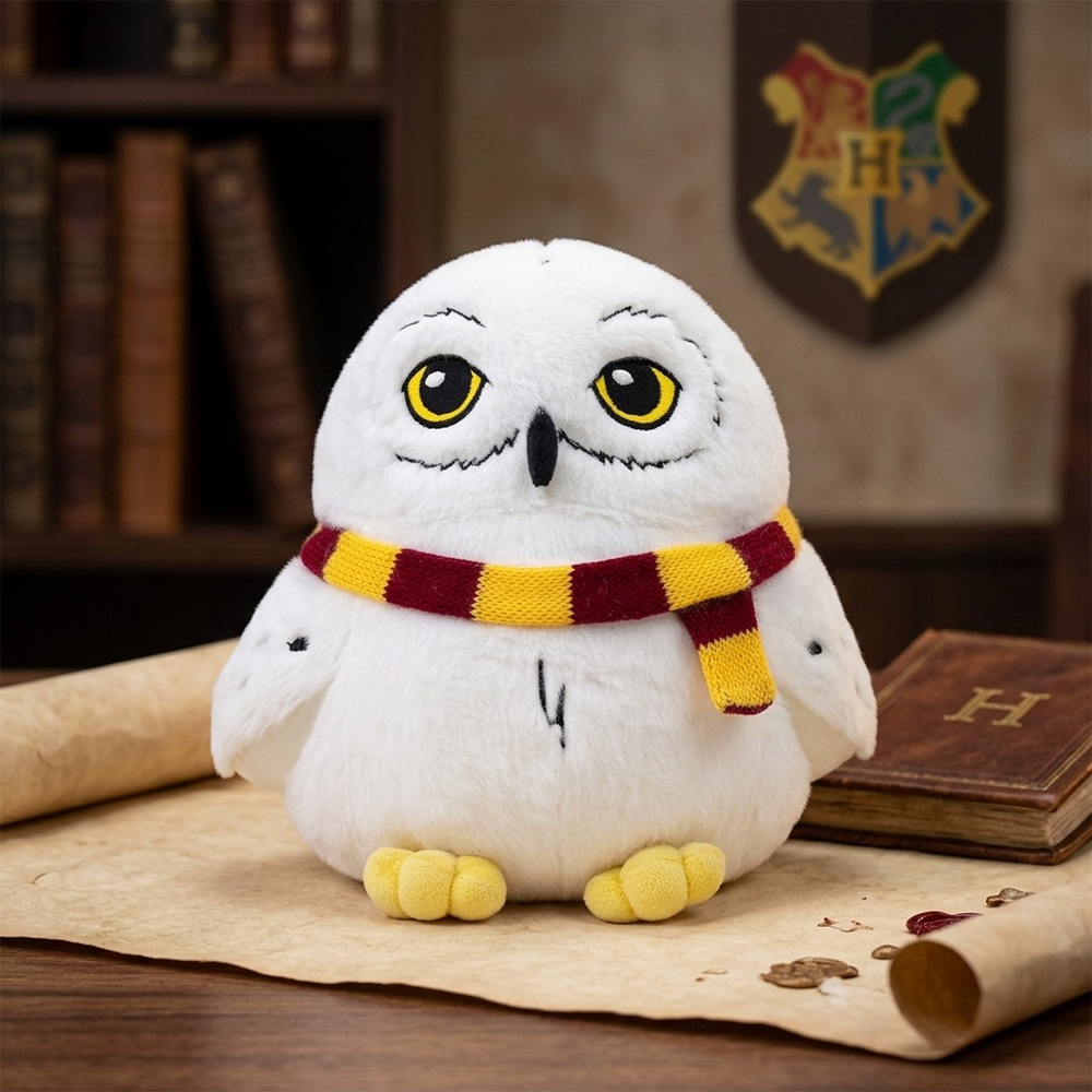 Mirada 23cm Harry Potter Hedwig  with Scarf Plush Toy