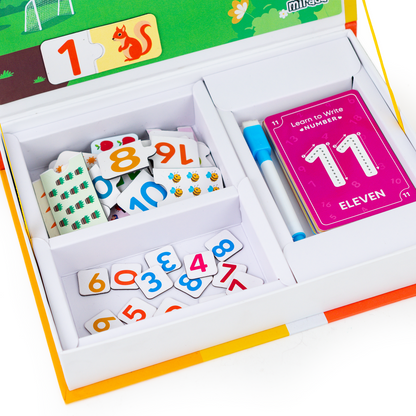 Mirada Numbers Magnetic Book