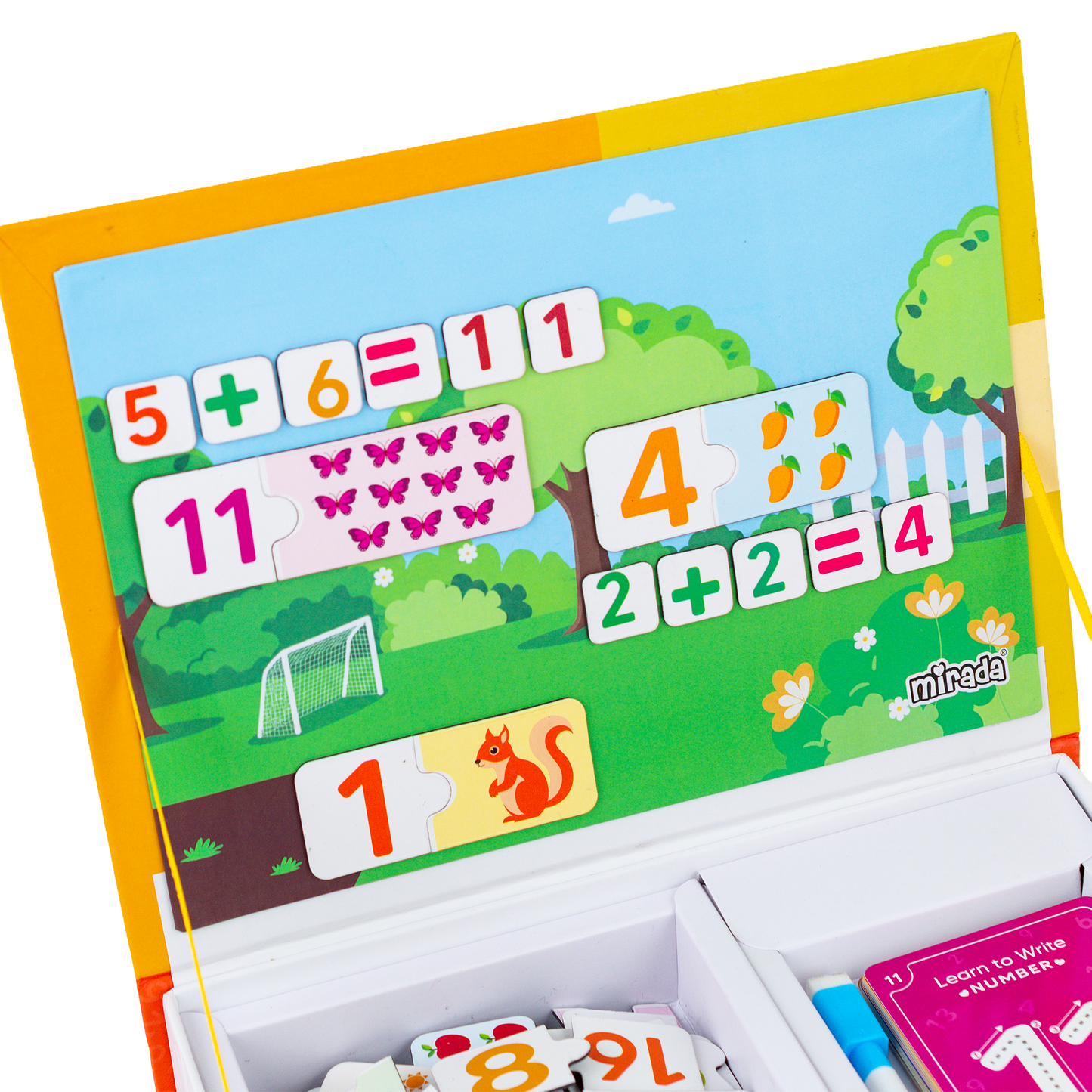 Mirada Numbers Magnetic Book