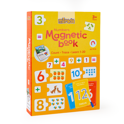 Mirada Numbers Magnetic Book