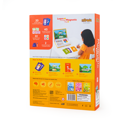 Mirada Numbers Magnetic Book