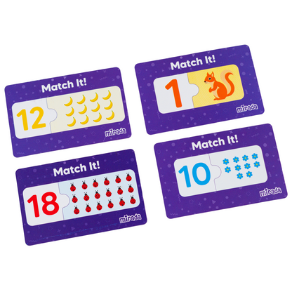 Mirada Numbers Magnetic Book