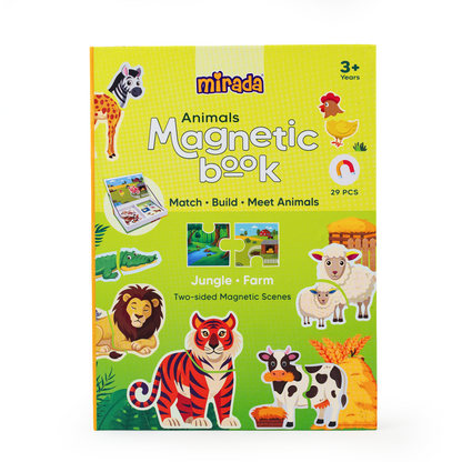 Mirada Magnetic Animal Book