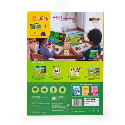 Mirada Magnetic Animal Book