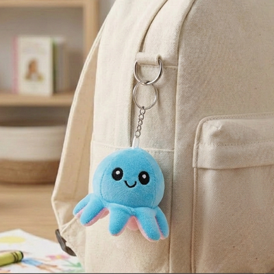 Mirada Octopus Keychain Toy - Blue -11cm