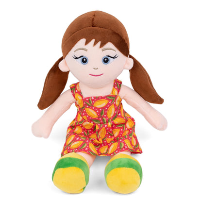 Mirada Mango Print Rag Doll Toy – 38cm