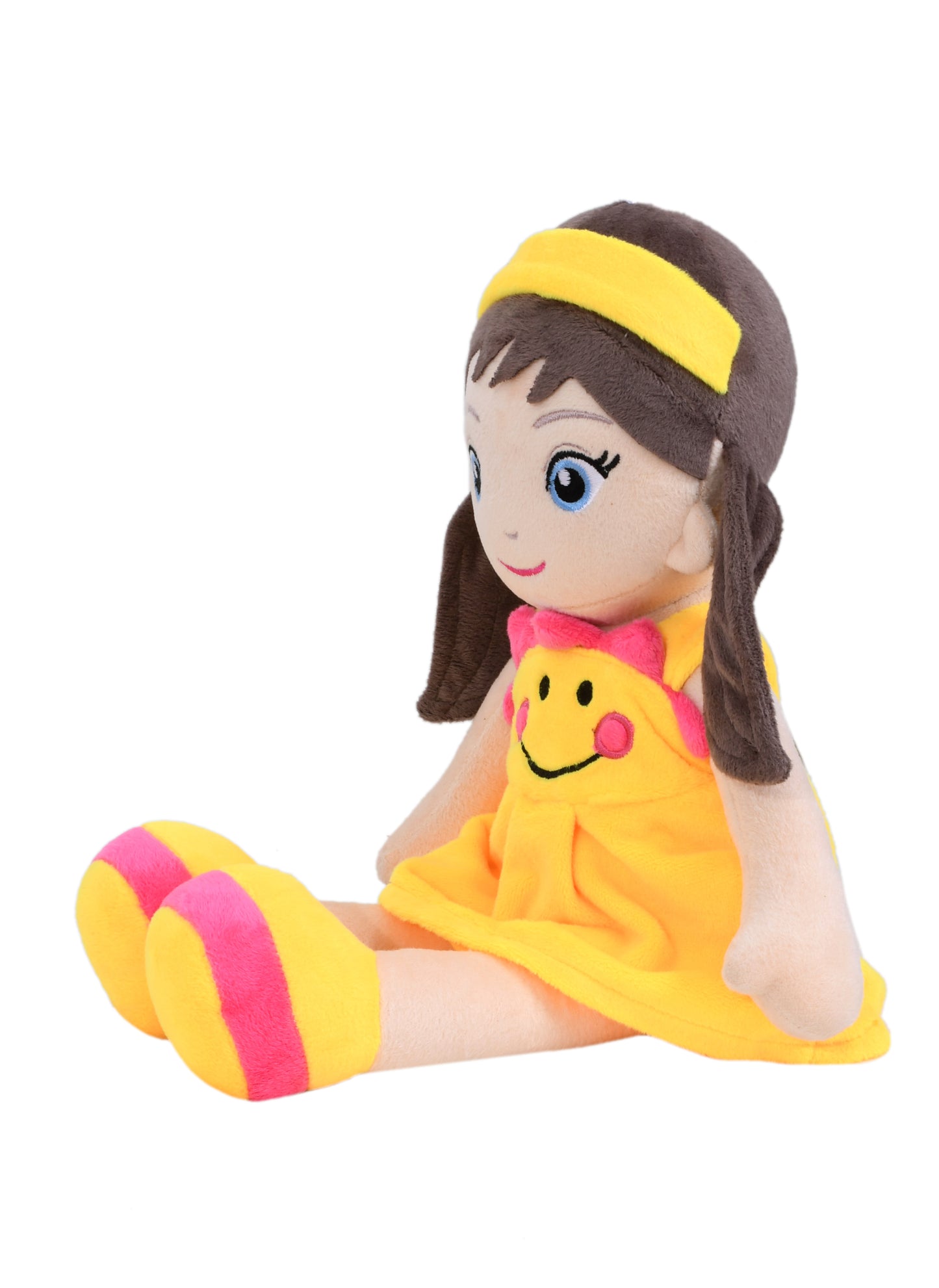 Mirada Yellow Sun Rag Doll Soft Toy - 38cm
