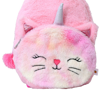 Mirada Pink Caticorn Backpack Bag - 30cm