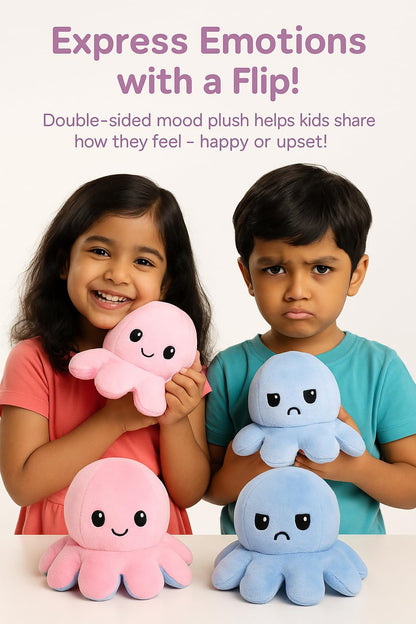 Mirada Reversible Octopus Toy – 17cm