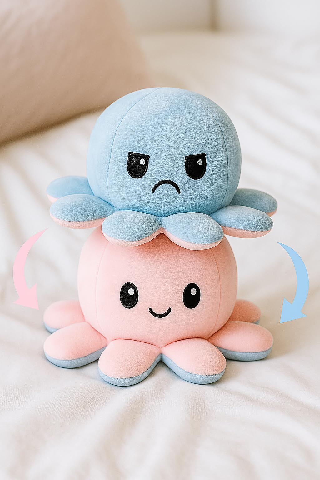 Mirada Reversible Octopus Toy – 17cm
