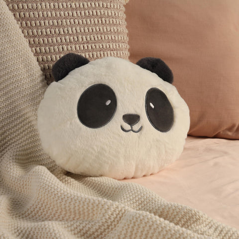 Mirada Panda Face Toy - Black – 30cm