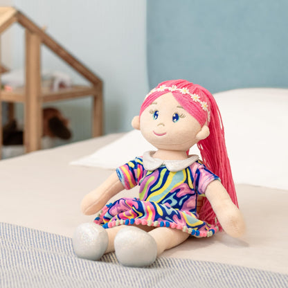 Mirada Rosa Girl Rag Doll Toy – 38cm