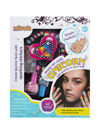 Mirada Press On Nails - Unicorn for Kids