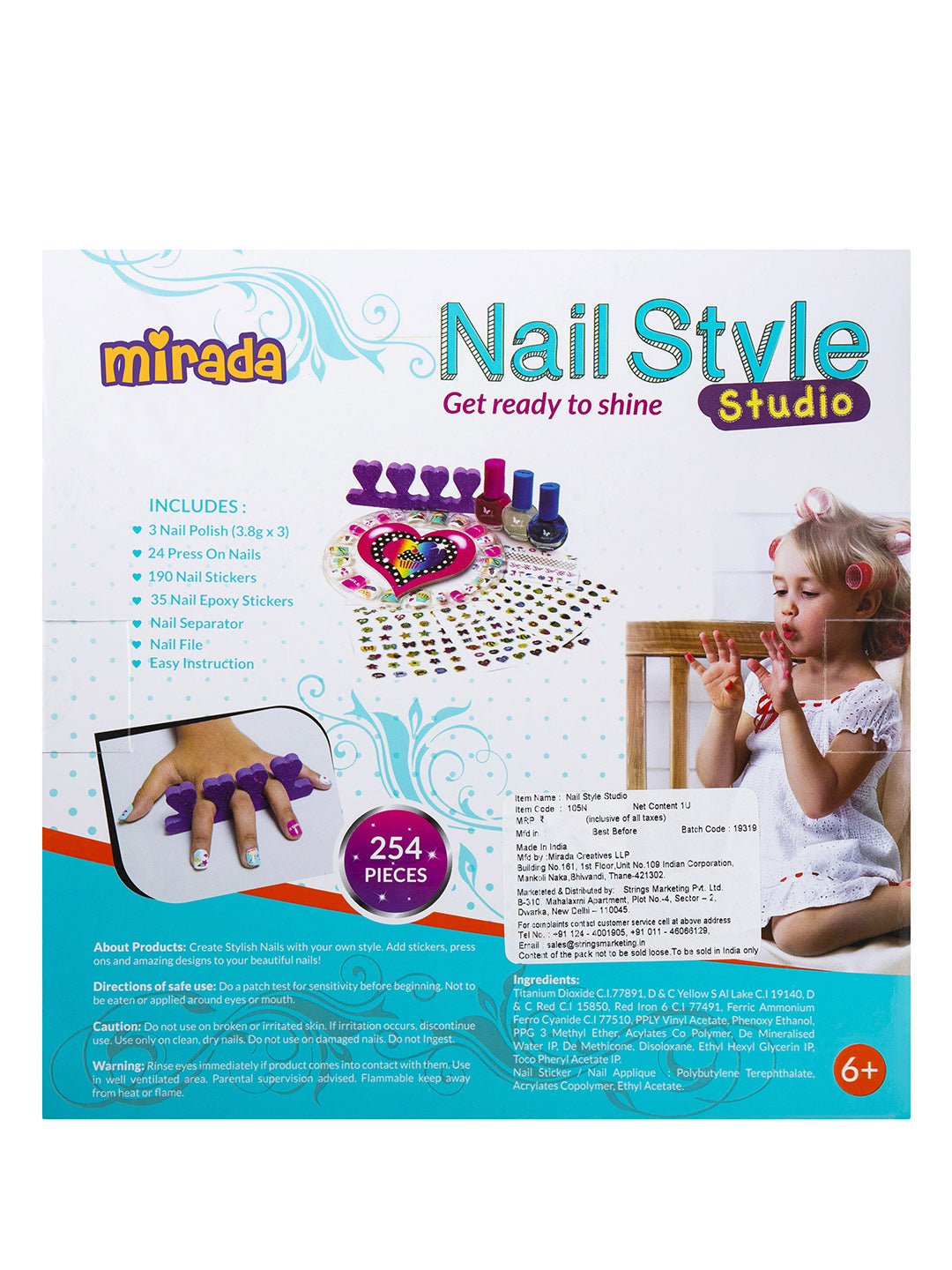 Klutz Nail Style Studio: Simple Steps To Painting 25 Stunning Designs  (paperback) (scholastic) : Target