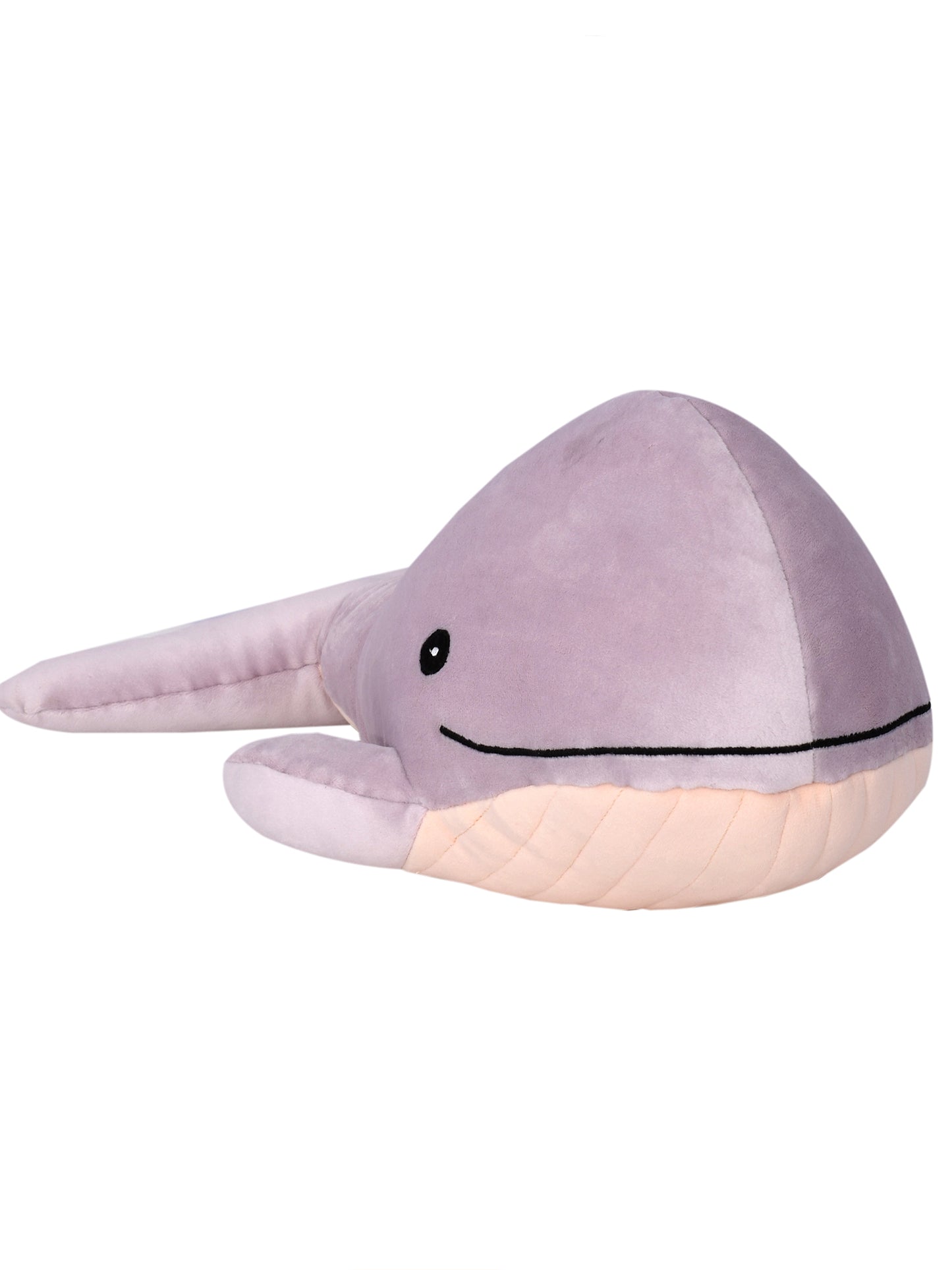 Mirada Big Floppy Plush Stuffed Whale Soft Toy -Purple(47cm)