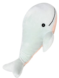 Mirada Big Floppy Plush Stuffed Whale Soft Toy -Cyan(47cm)