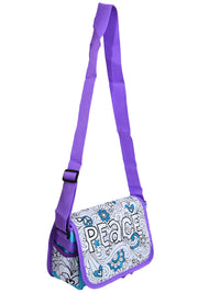 Mirada Color Your Own Peace Sling Bag Shoulder Bag