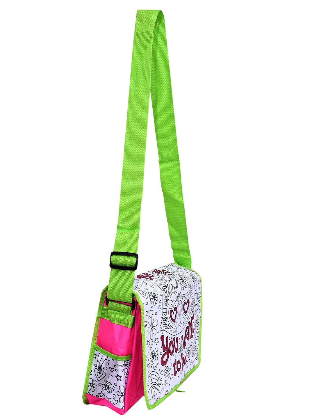 Mirada Color Your Own Caticorn Shoulder Bag