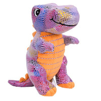 Mirada Super Soft Plush Stuffed Standing Purple Foiled Dinosaur Soft Toy -25cm
