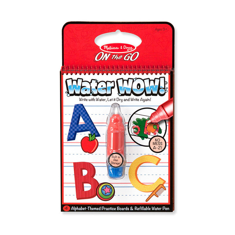 Melissa & Doug Water Wow Activity Book, Alphabet & Water Wow Numbers