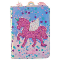 Mirada PURPLE HOLOGRAPHIC NOTEBOOK - UNICORN